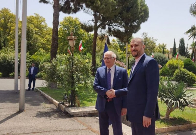 Əmir Abdullahiyan Cozef Borrel ilə görüşüb