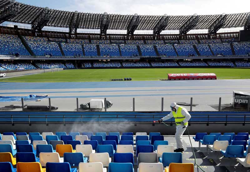 Koronavirusa görə İtaliyada futbol yarışları dayandırıldı