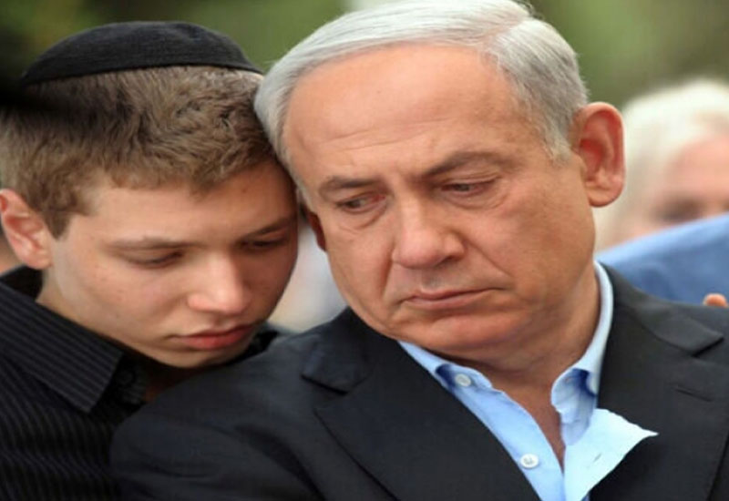 Netanyahunun oğlu qorxusundan adını dəyişib
