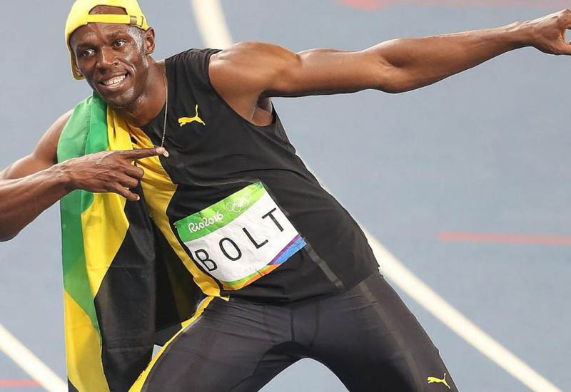 Useyn Bolt Ronaldonu təriflədi: Məndən sürətlidir, super idmançıdır